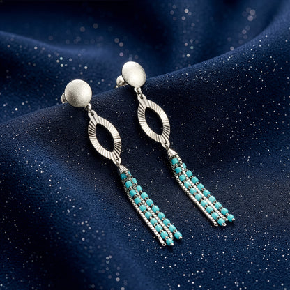 Silver Levitating Earrings