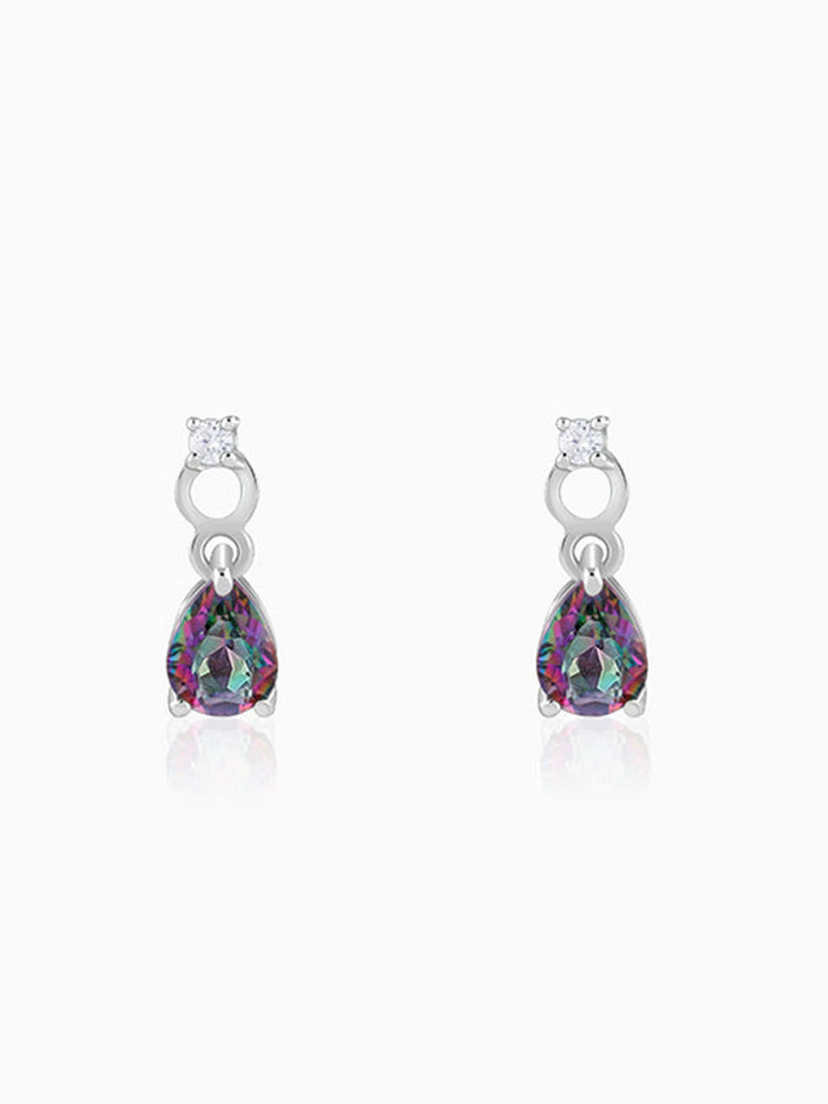 Silver Mystic Sparkle Earrings