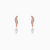 Rose Gold Celestial Fall Earrings