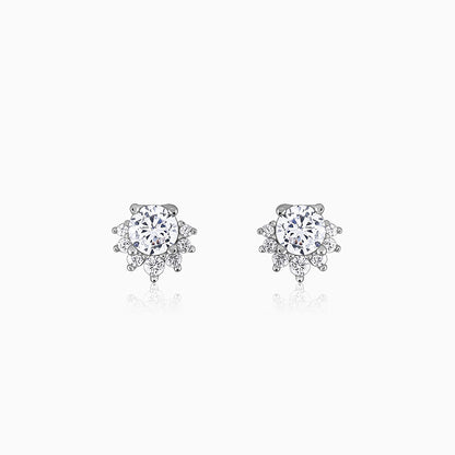 Silver Counting Stars Studs