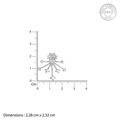 Silver Counting Stars Studs