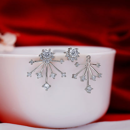 Silver Counting Stars Studs