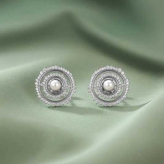Silver Finesse Earrings