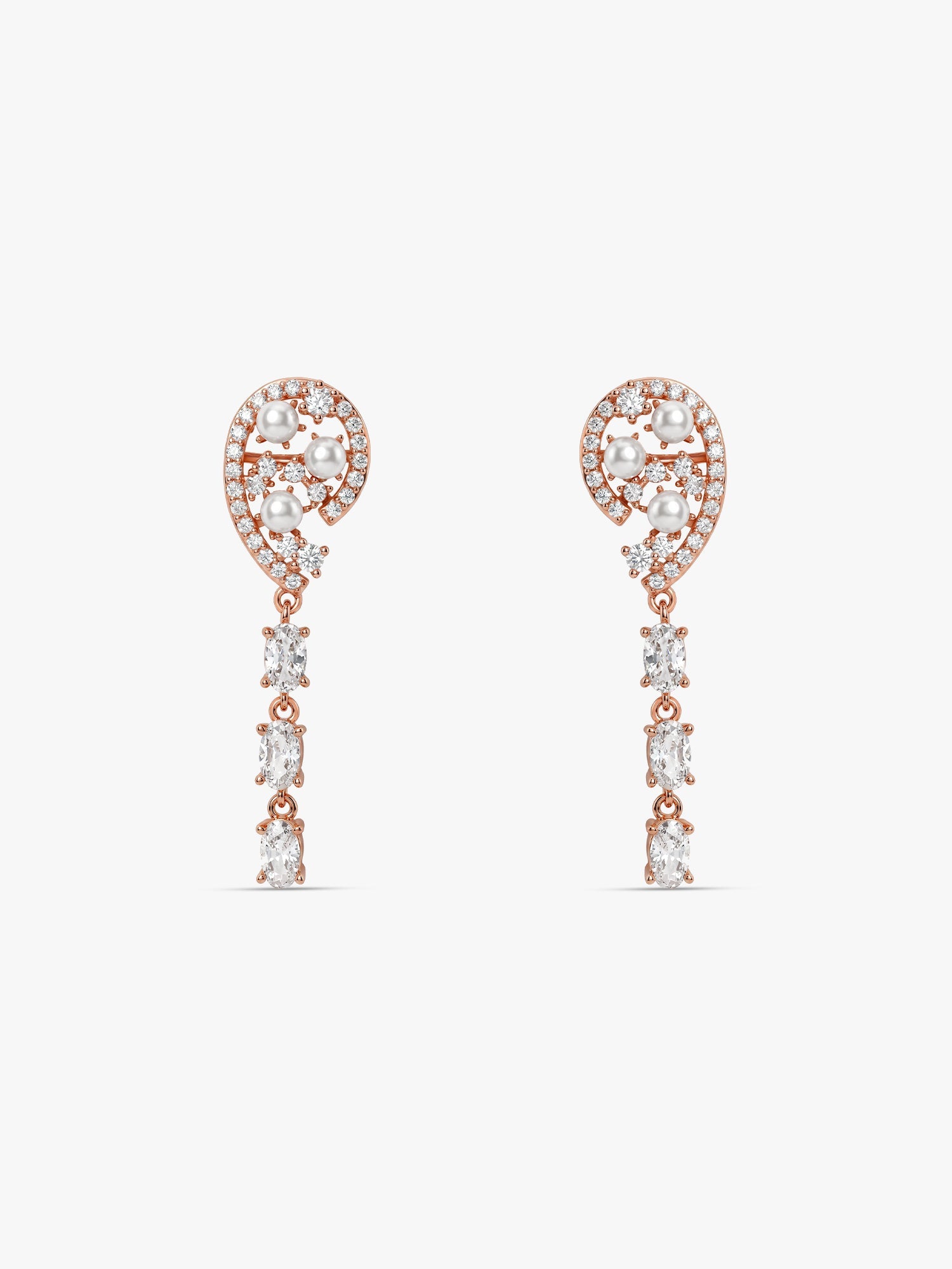 Rose Gold Ophelia Earrings