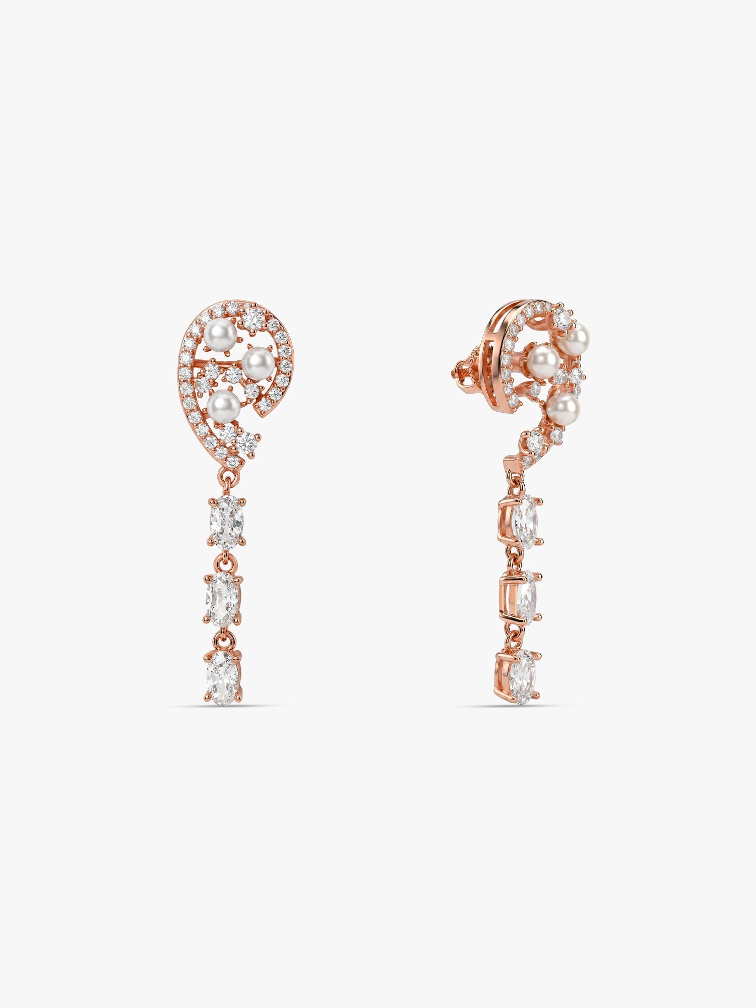 Rose Gold Ophelia Earrings