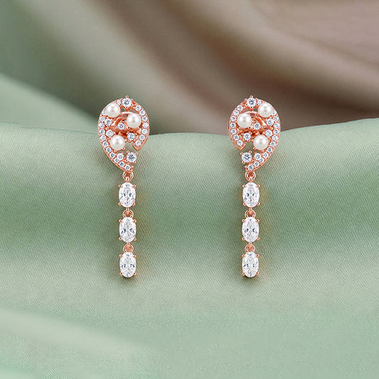 Rose Gold Ophelia Earrings