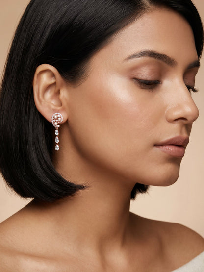 Rose Gold Ophelia Earrings