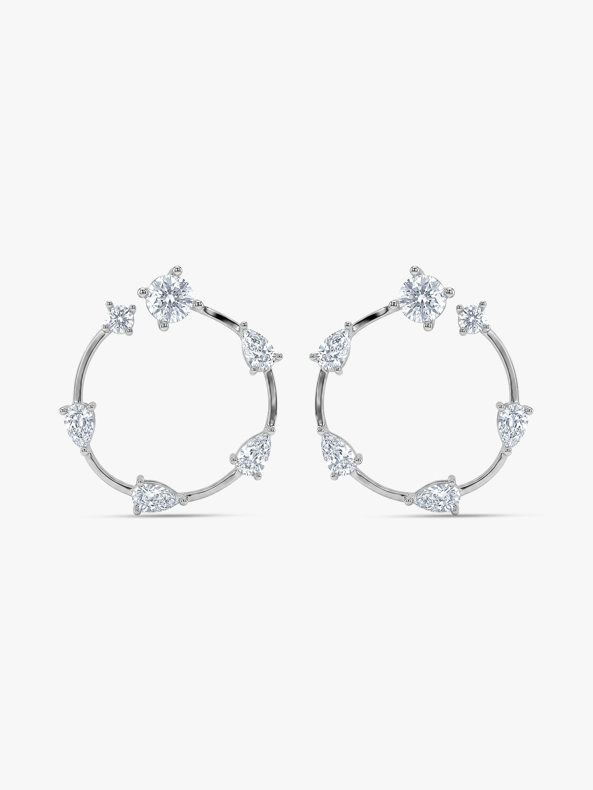 Silver Sweet Disposition Earrings