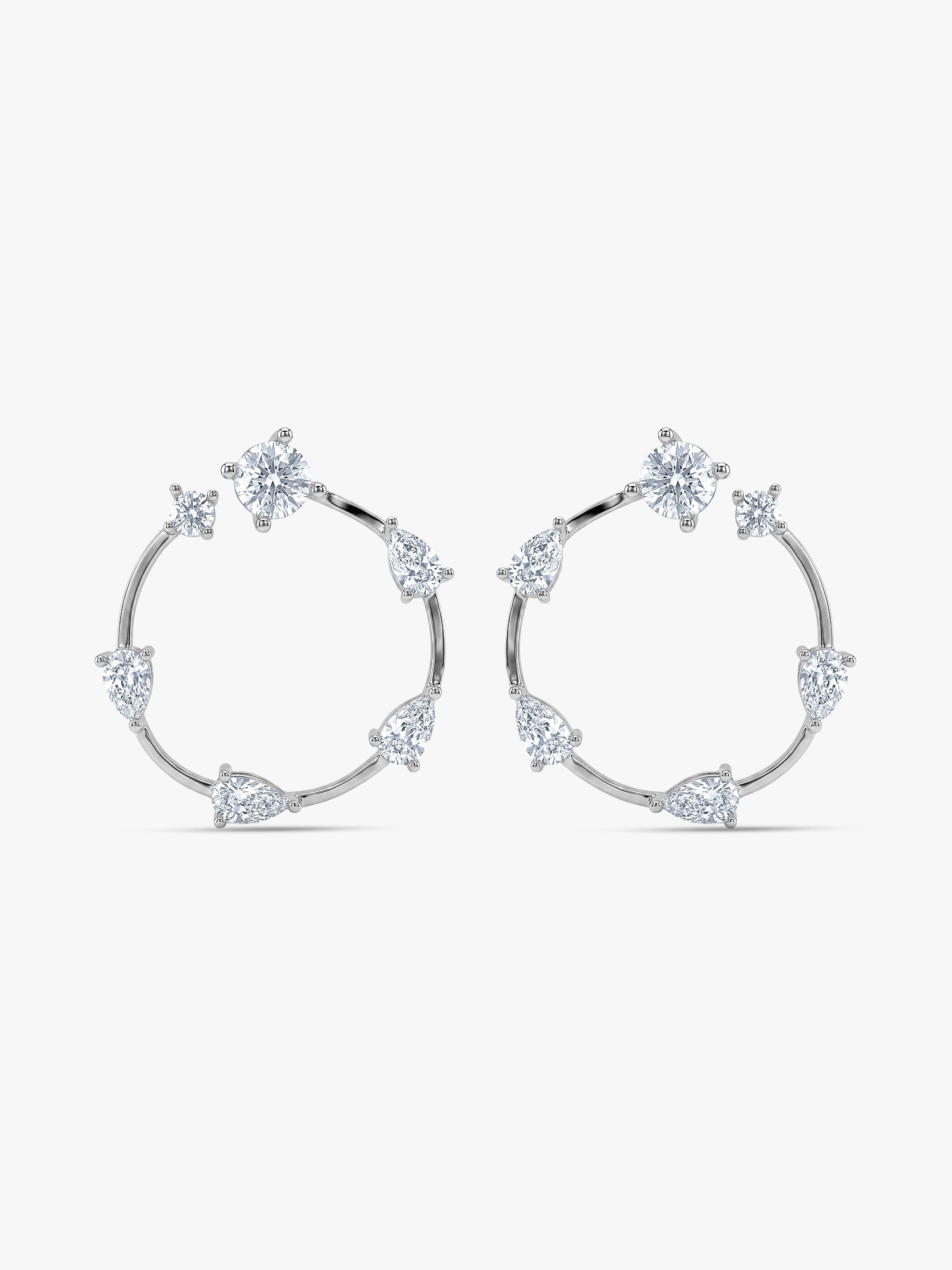 Silver Sweet Disposition Earrings
