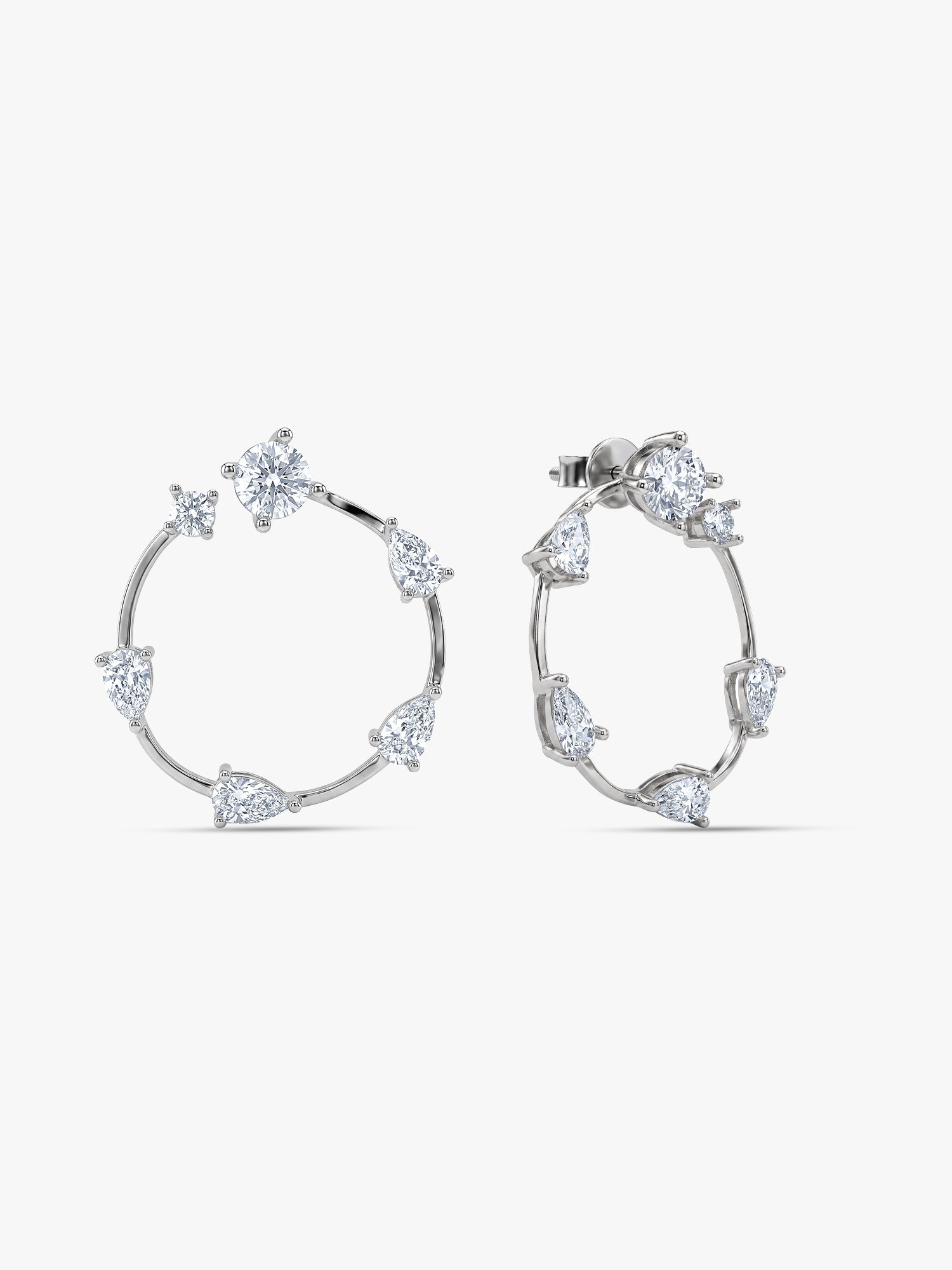 Silver Sweet Disposition Earrings