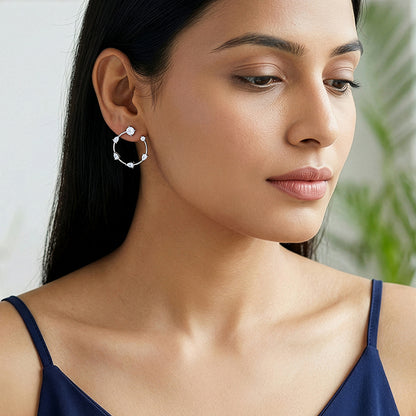 Silver Sweet Disposition Earrings