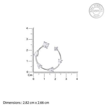 Silver Sweet Disposition Earrings