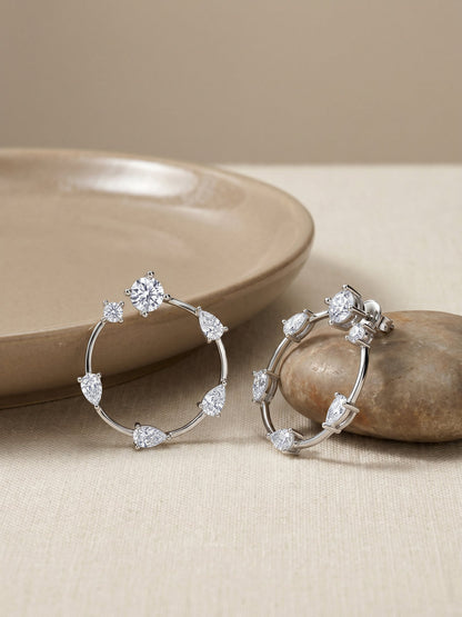 Silver Sweet Disposition Earrings
