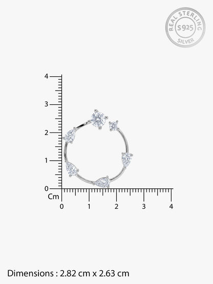Silver Sweet Disposition Earrings