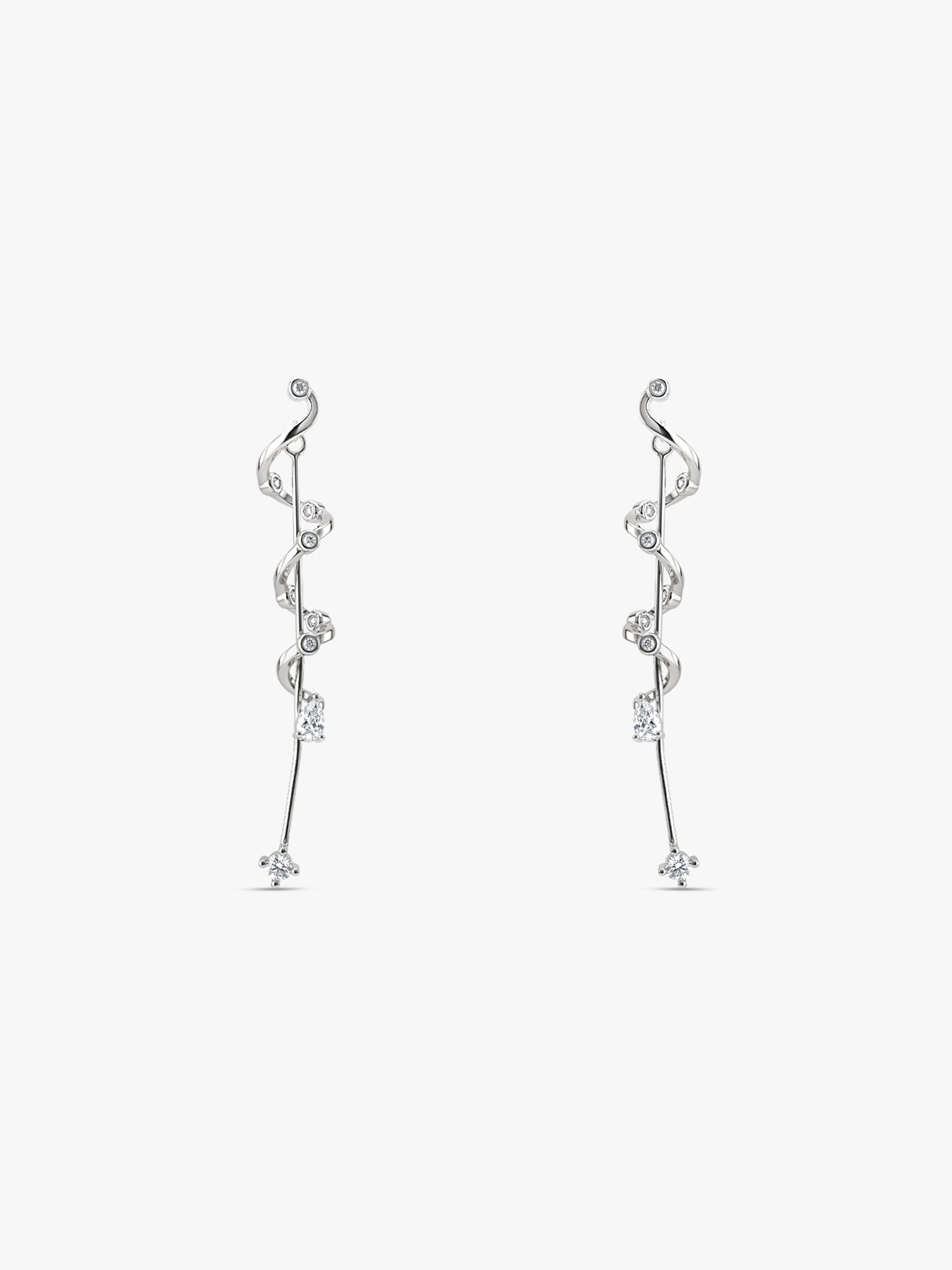 Silver All My Life Dangler Earrings