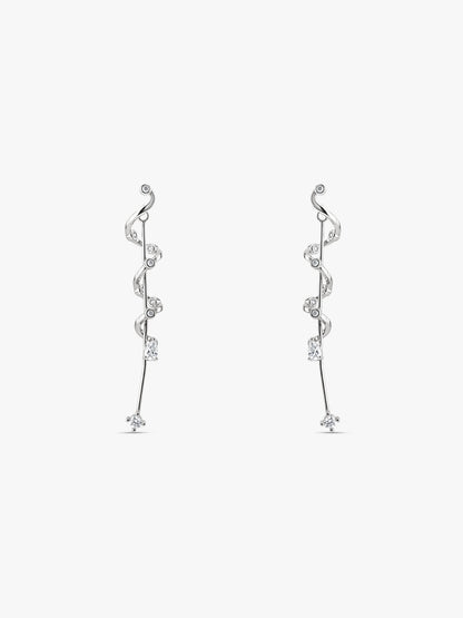 Silver All My Life Dangler Earrings