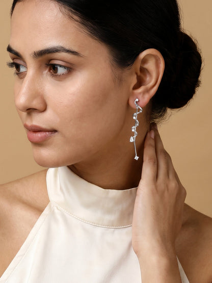 Silver All My Life Dangler Earrings