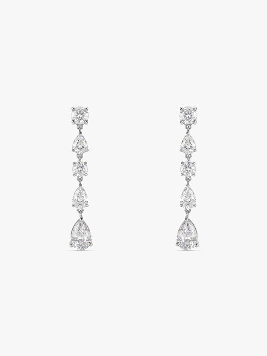 Silver The Nights Dangler Earrings