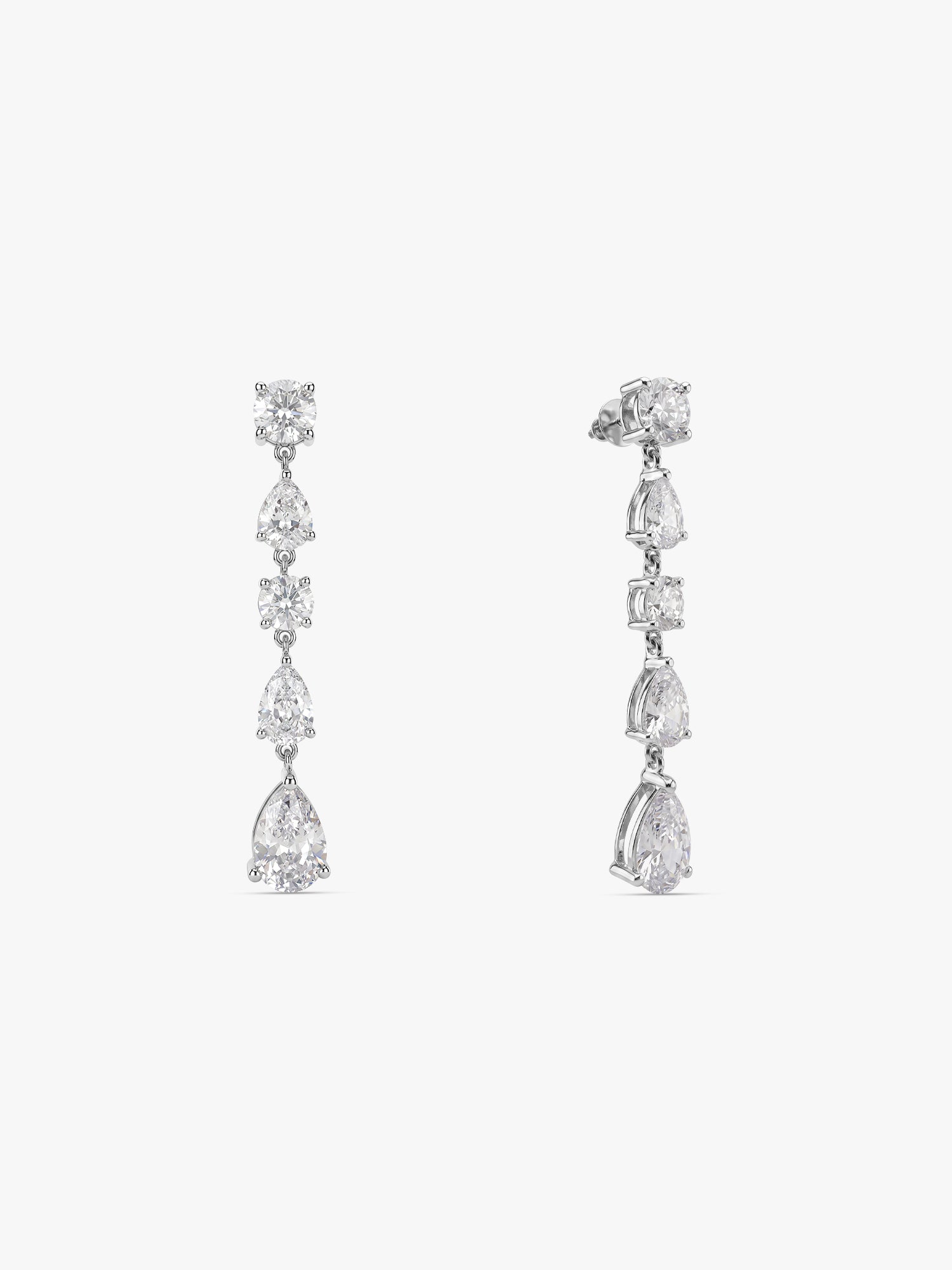 Silver The Nights Dangler Earrings