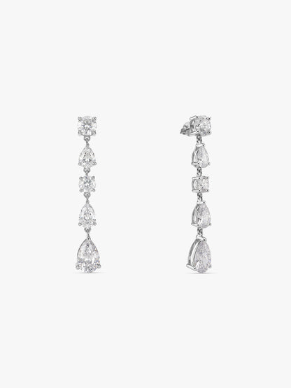 Silver The Nights Dangler Earrings