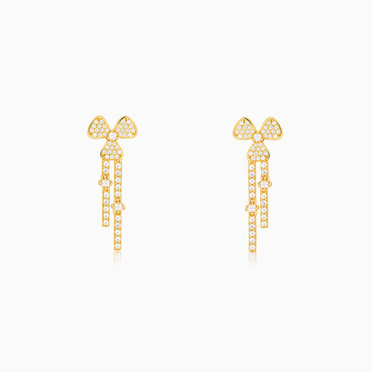 Golden Petal Blush Earrings