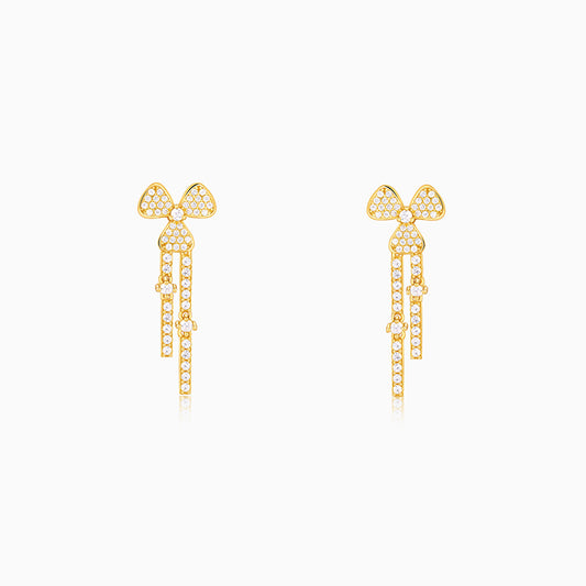 Golden Petal Blush Earrings