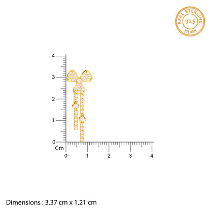 Golden Petal Blush Earrings