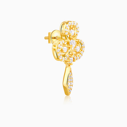 Golden Aurora Elegance Earring