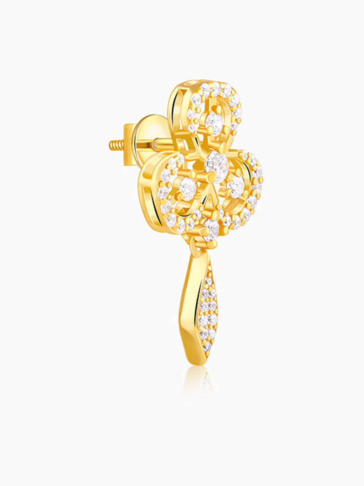 Golden Aurora Elegance Earring