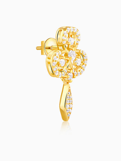 Golden Aurora Elegance Earring