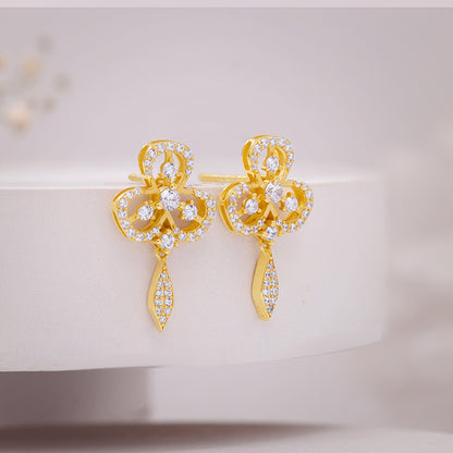 Golden Aurora Elegance Earring