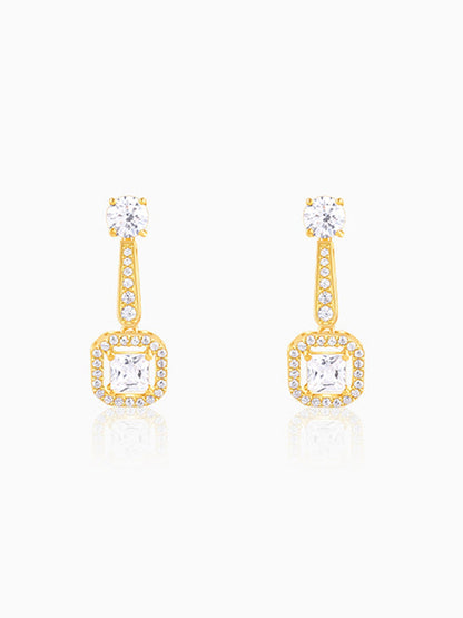 Golden Royal Prism Earrings