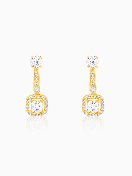 Golden Royal Prism Earrings