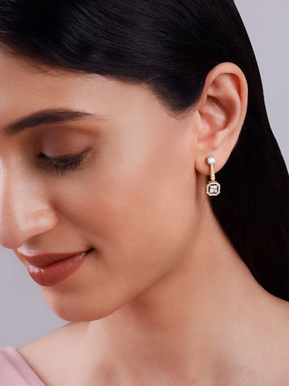 Golden Royal Prism Earrings