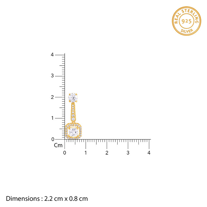 Golden Royal Prism Earrings