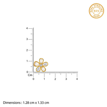 Golden Floret Glory Studs