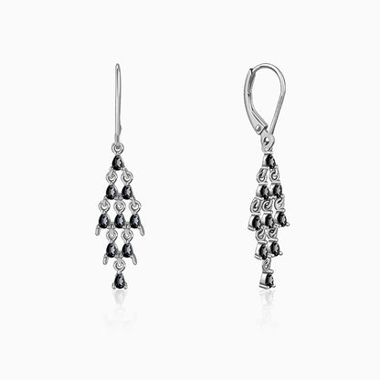 Silver Chandelier Dangler Earrings