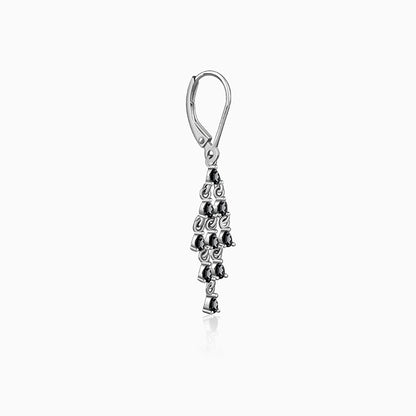 Silver Chandelier Dangler Earrings