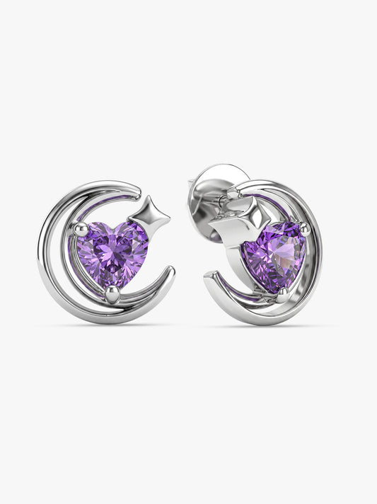 Silver Love After All Earrings