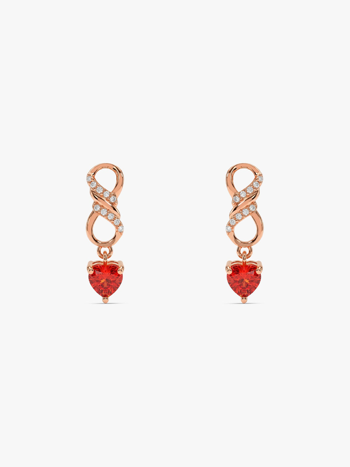 Rose Gold Choosing You Earrings