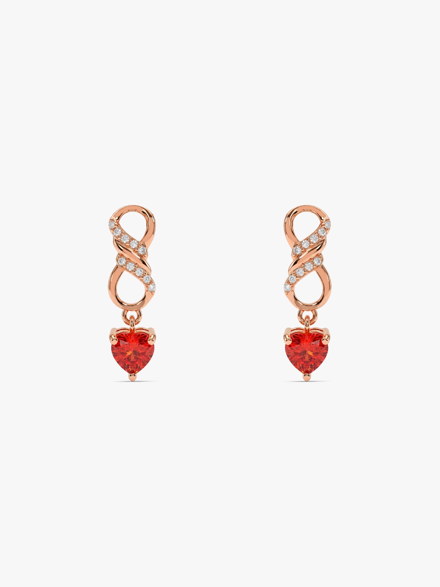 Rose Gold Choosing You Earrings