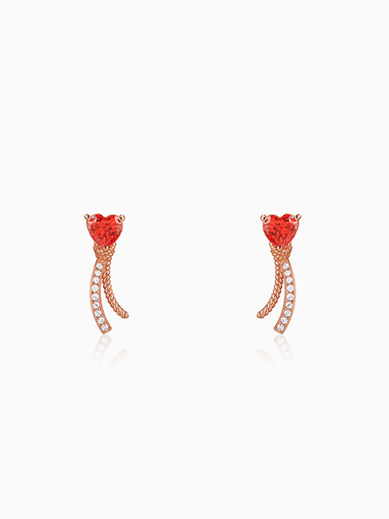 Rose Gold Sway With Me Earrings