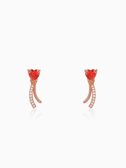 Rose Gold Sway With Me Earrings