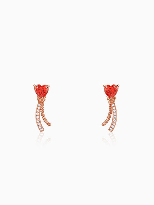 Rose Gold Sway With Me Earrings