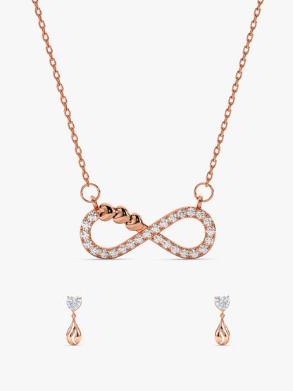 Rose Gold Celiane Set
