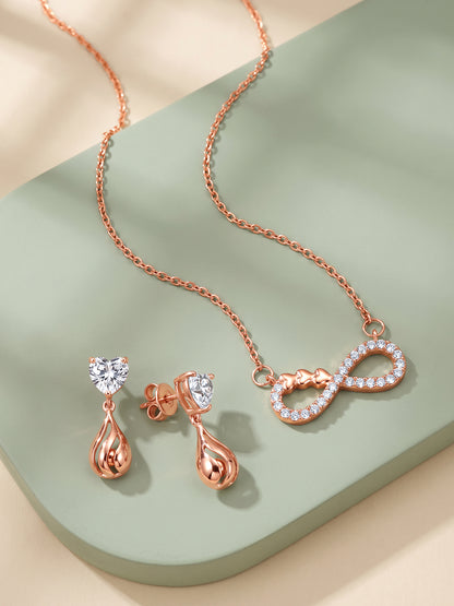 Rose Gold Celiane Set
