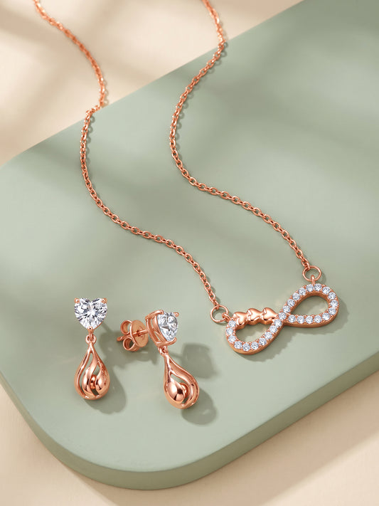 Rose Gold Celiane Set