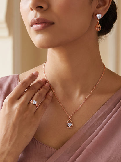 Rose Gold Marvielle Set of 3