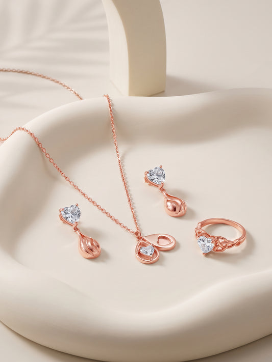 Rose Gold Marvielle Set of 3