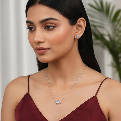 Silver Unending Love Set